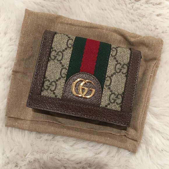 Gucci Ophidia Card Case Wallet - Picture 1 of 8
